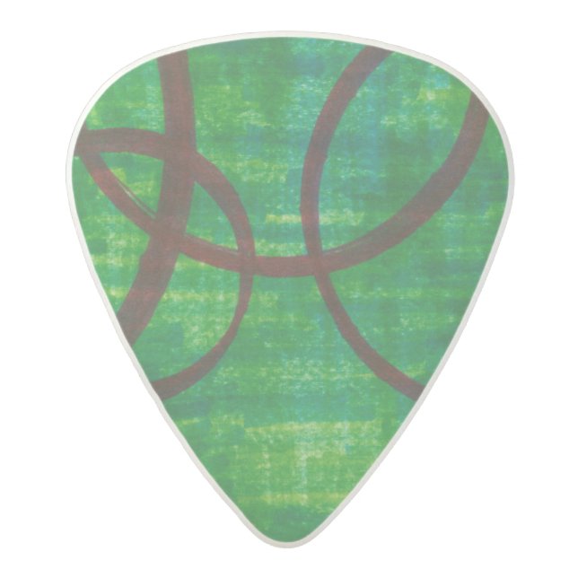 Crimson Trace II Acetal Guitar Pick (Front)