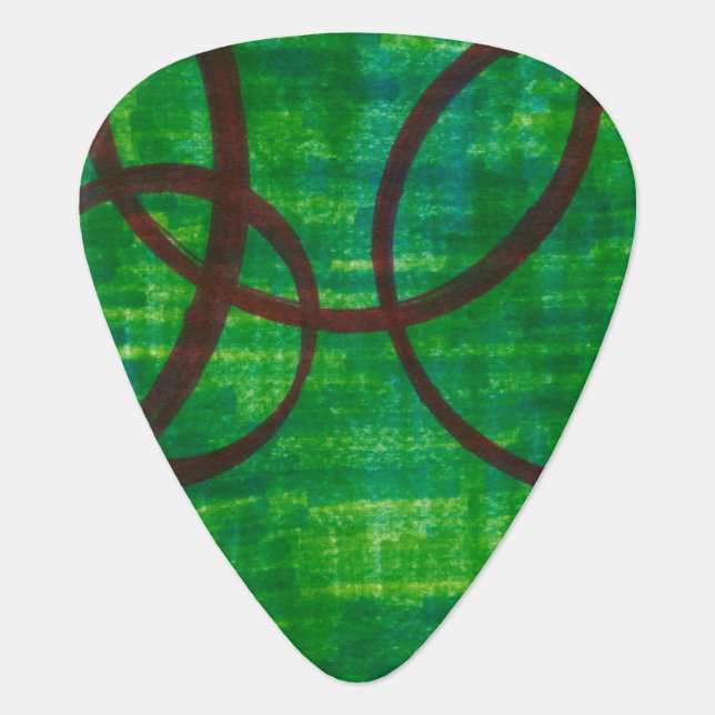 Crimson Trace II Guitar Pick (Front)