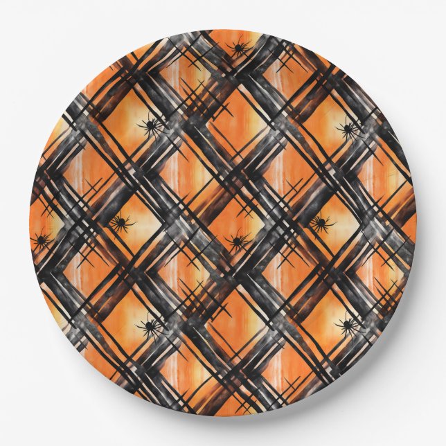 Crimson Trap Paper Plates (Front)