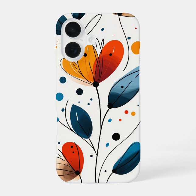 Crimson Vine Iphone Case (Back)
