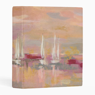 Crimson Waves Mini Binder