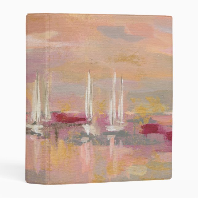 Crimson Waves Mini Binder (Front/Spine)