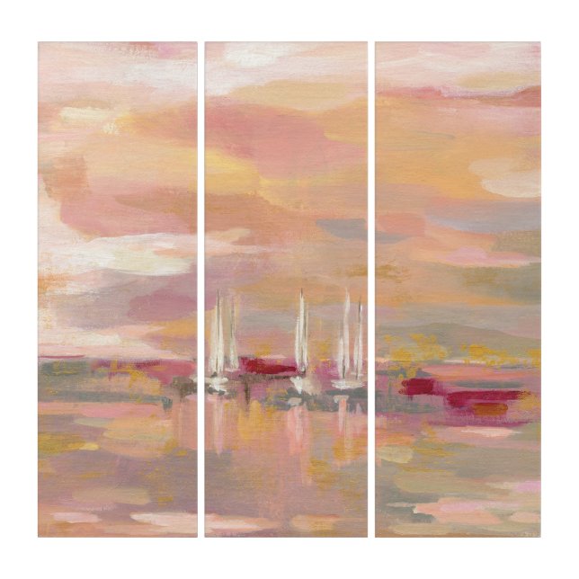 Crimson Waves Triptych (Front)