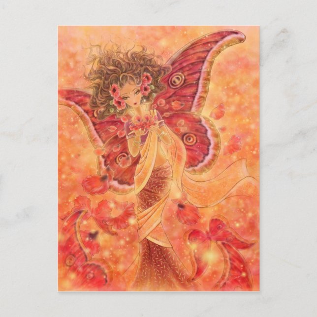 Crimson Wings Postcard (Front)