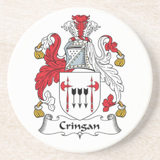 Cringan Family Crest Drink Coaster