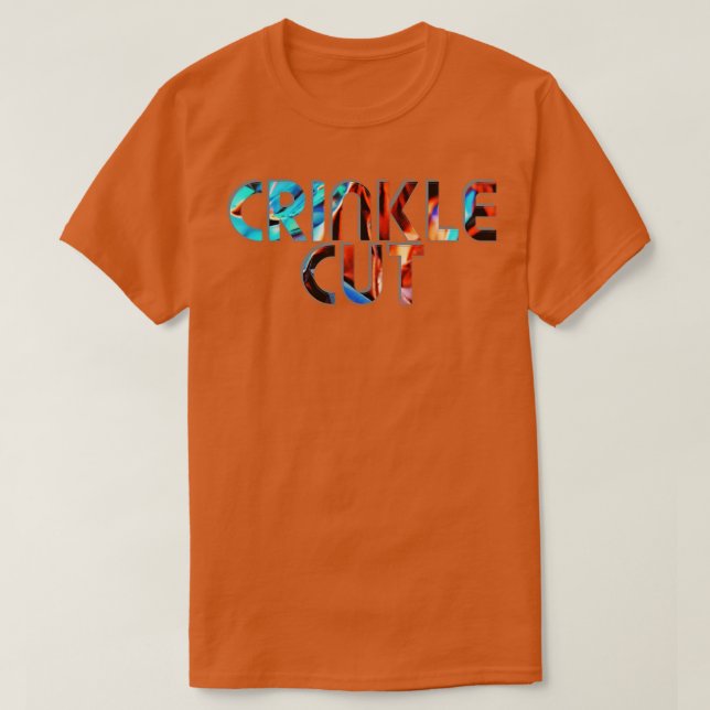 CRINKLE CUT T-Shirt (Design Front)