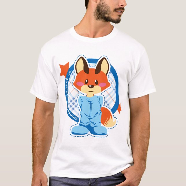 CrinkleCub Fox T-Shirt (Front)