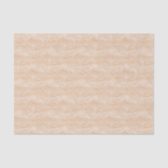 Crinkled Look in Pale Pink Peach Tissue Paper (Front)
