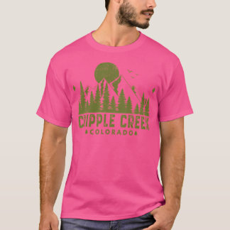 Cripple Creek Colorado Mountain View T-Shirt