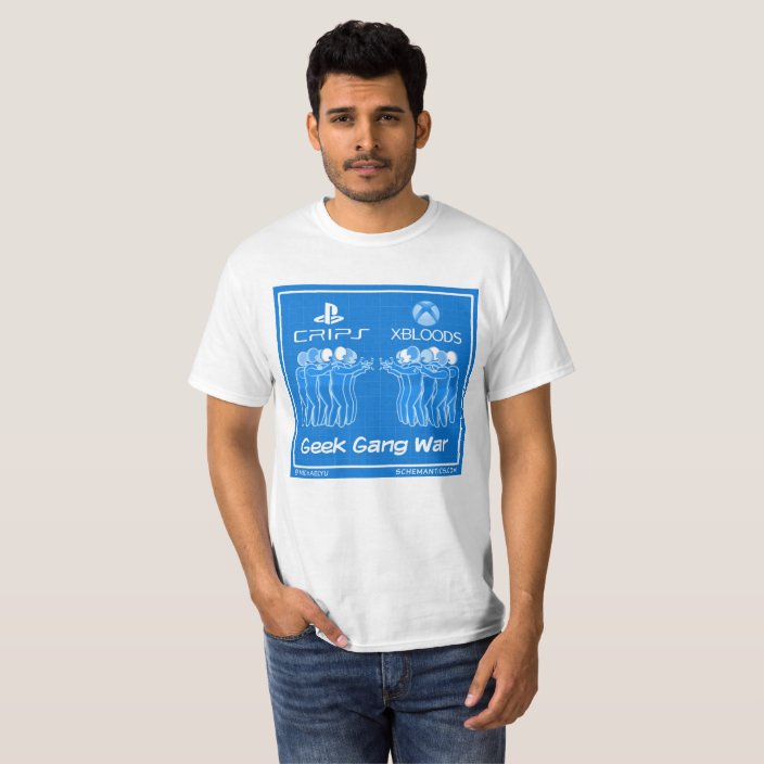 bloods and crips t shirt