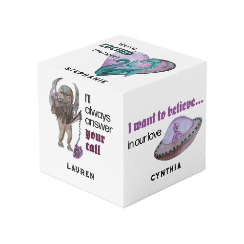 Criptid creature valentines  cube