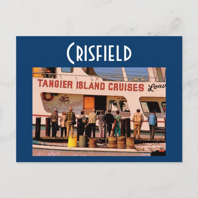 Crisfield Postcard - Customized (Front)