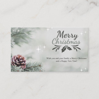 crishtmas card,enclosure card