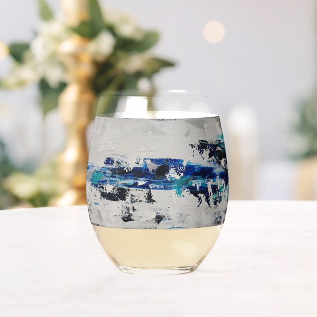 Crisis Stemless Wine Glass (Insitu (Wedding))