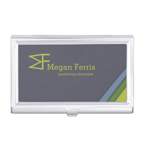 Crisp and Dramatic Stylish Business Card Case