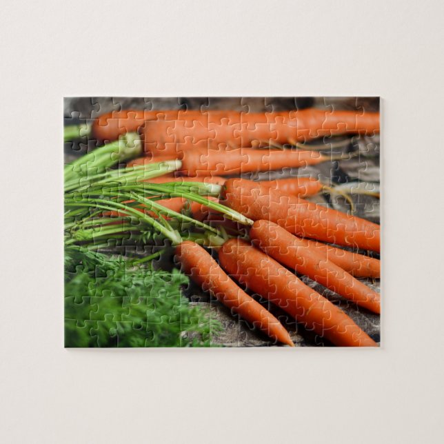Crisp Bundle of Carrots Jigsaw Puzzle (Horizontal)