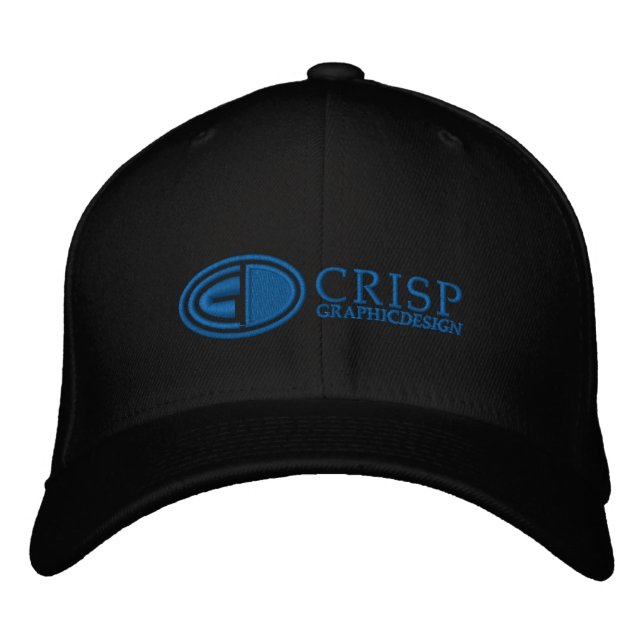 Crisp Graphic Design Emroidered Logo Hat (Front)