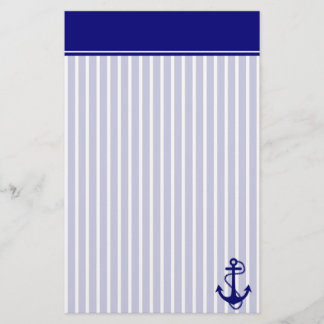 Crisp l Anchor Stationery with Letterhead