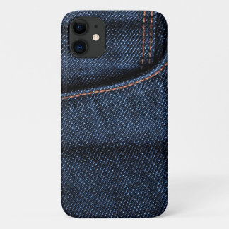 Crisp New Blue Jeans Pocket iPhone 11 Case
