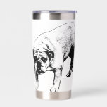Crisp Noel Bulldog Insulated Tumbler