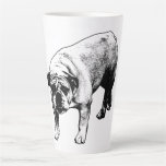 Crisp Noel Bulldog Latte Mug