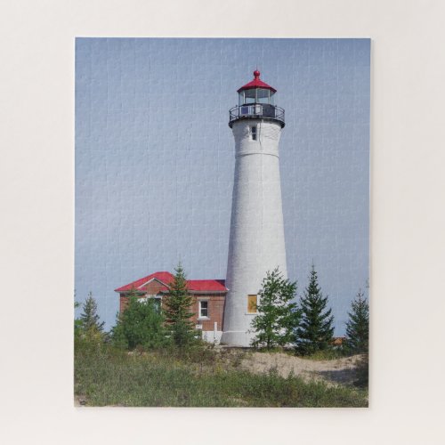 Crisp Point Lighthouse Jigsaw Puzzle