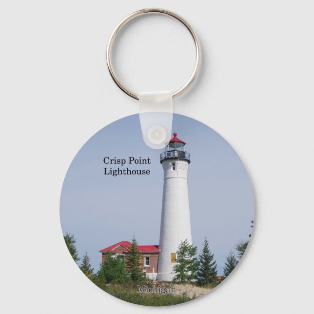 Crisp Point Lighthouse key chain (Front)