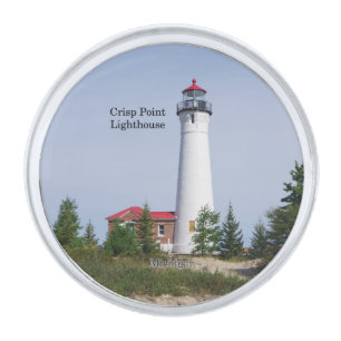 Crisp Point Lighthouse lapel pin