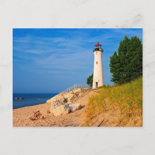 Crisp Point Lighthouse Postcard