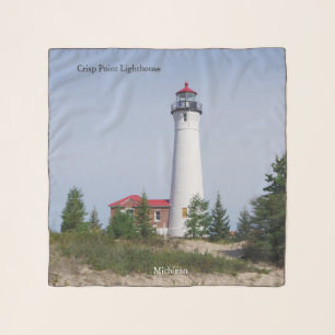 Crisp Point Lighthouse scarf
