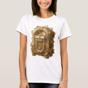 Crisp Silver ABSTRACT ART Art Print T-Shirt