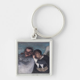 Crispin and Scapin Keychain