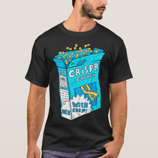 Crispr Cas9. Gene Editing. Science Cereal. Dna. T-Shirt