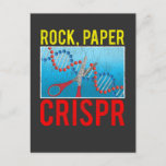 Crispr Funny Biology Student Science Biologist DNA Postcard<br><div class="desc">Crispr Funny Biology Student Science Biologist DANN.</div>