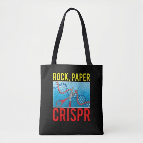 Crispr Funny Biology Student Science Biologist DNA Tote Bag