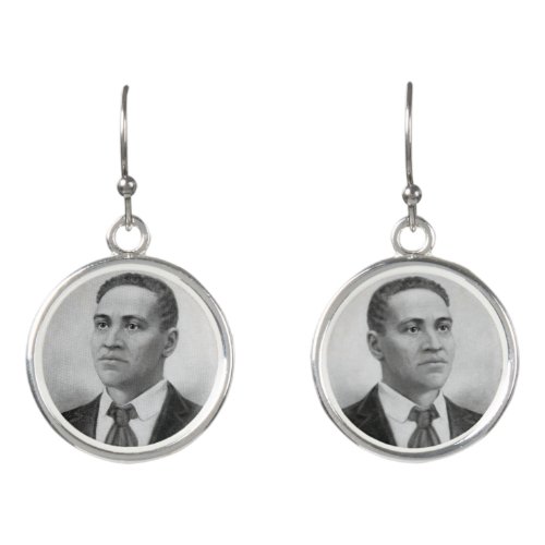 Crispus Attucks Black Martyr American Revolution Earrings