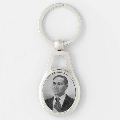 Crispus Attucks Black Martyr American Revolution Keychain