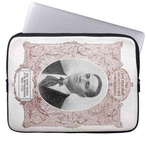 Crispus Attucks Black Martyr American Revolution L Laptop Sleeve