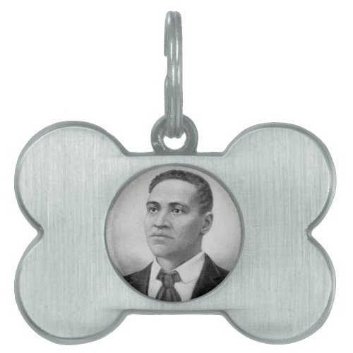 Crispus Attucks Black Martyr American Revolution Pet ID Tag