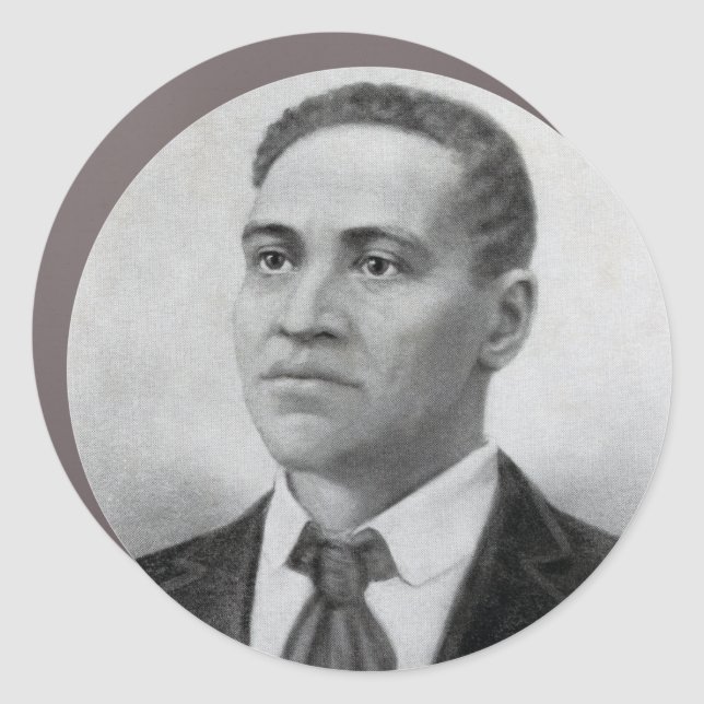 Crispus Attucks: Martyr of American Revolution Car Magnet (Front)