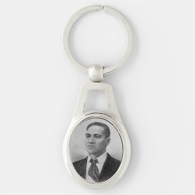 Crispus Attucks: Martyr of American Revolution Keychain (Front)
