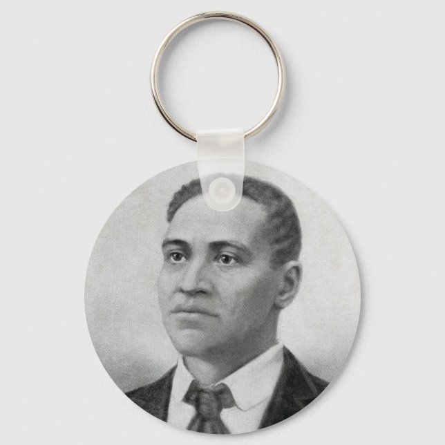 Crispus Attucks: Martyr of American Revolution Keychain (Front)