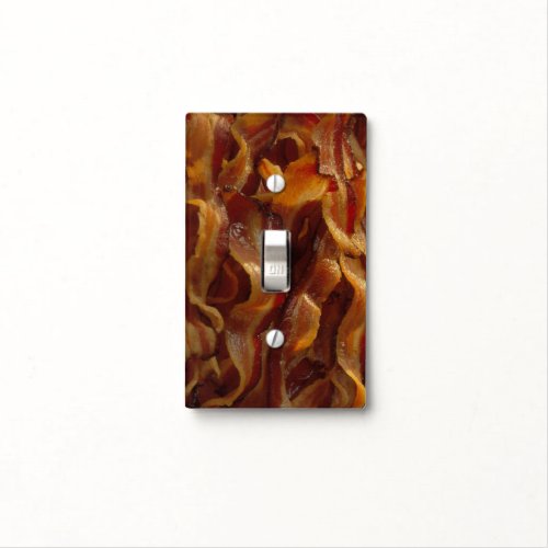 Crispy Bacon Light Switch Cover