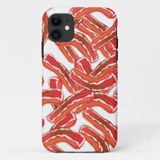 Crispy Bacon Pattern iPhone 11 Case