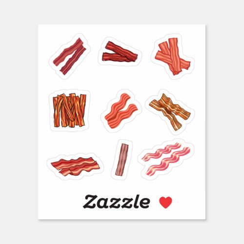 Crispy Bacon Stickers