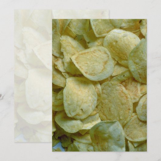 Crispy potato chips (Front/Back)