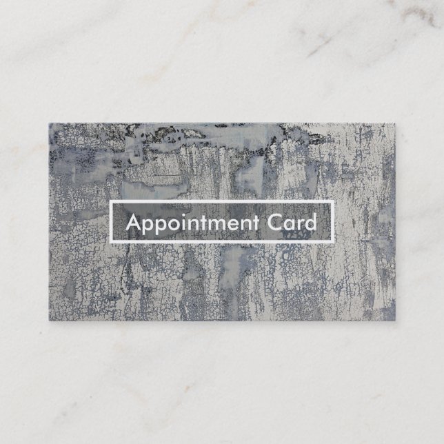 crispy texture appointment reminder card (Front)