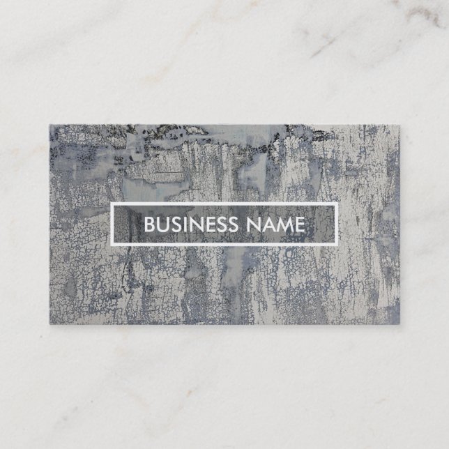 crispy texture business card (Front)