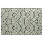 Criss Crossed Lemon Yellow and Black Stripes Fabric