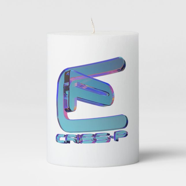 Criss P NFT Pillar Candle (Front)